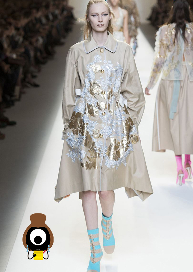 #SuzyMFW Fendi: A Ripple Of Rococo