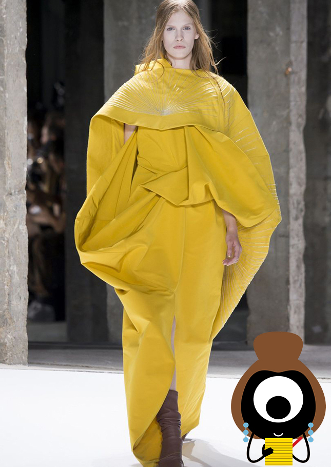 #SuzyPFW Rick Owens: Immersed In Colour