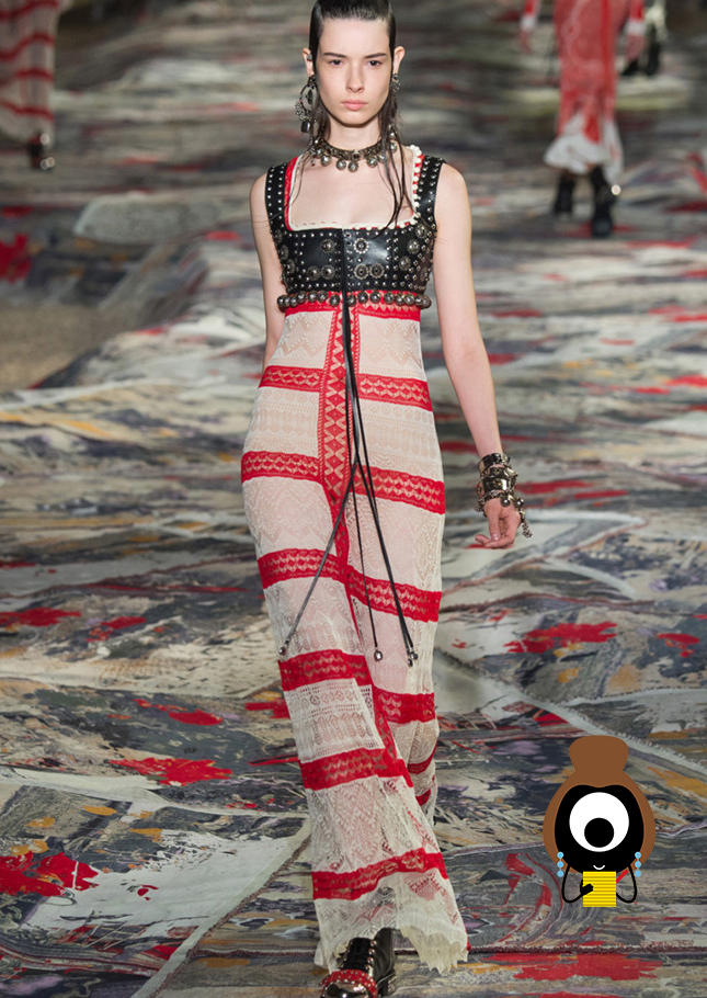 #SuzyPFW Empowering Handwork: Alexander McQueen And Rahul Mishra