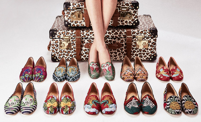  Charlotte Olympia x Globe-Trotter  