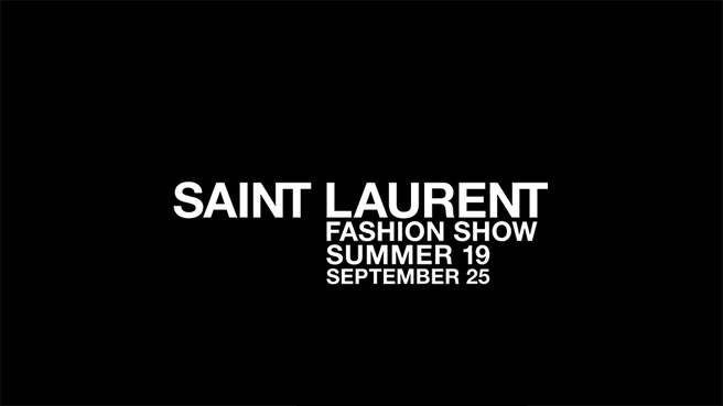  Saint Laurent  21:00   